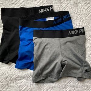 3xSet, Nike Dri Fit Fitness Shorts, Compression